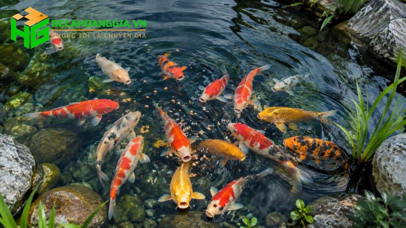 Tần suất cho cá cảnh ăn