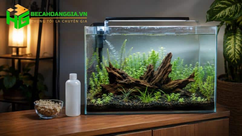 Cách tạo vi sinh cho bể cá