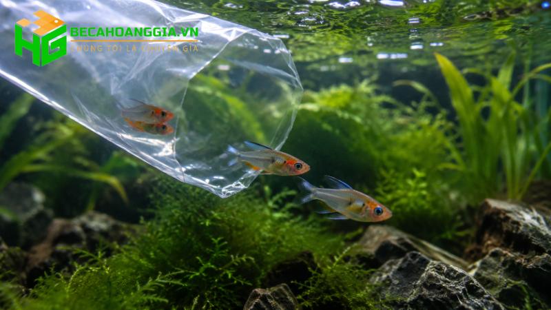 Cách thả cá mới vào bể